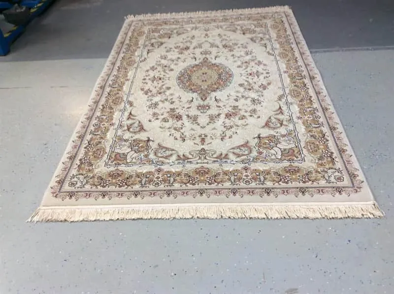 Rug after deep cleaning