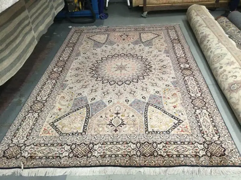 Rug after professional cleaning