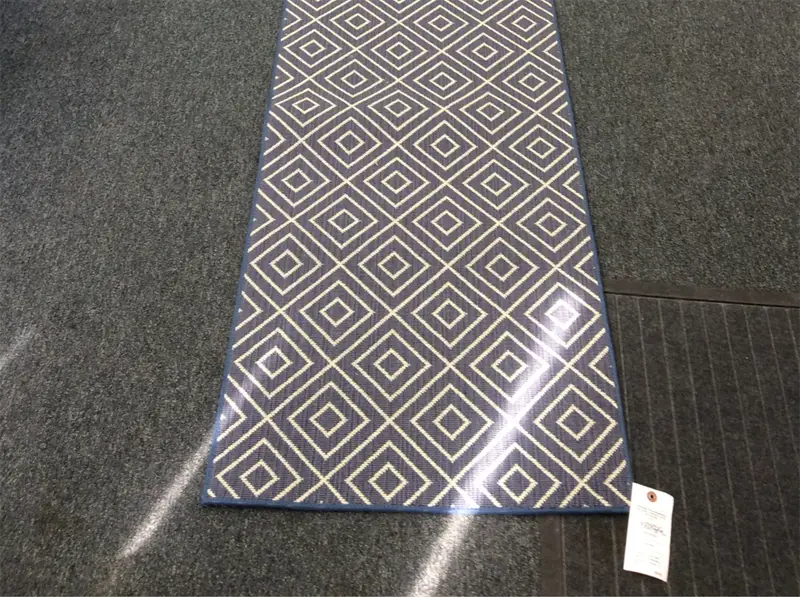 Rug serging after repair